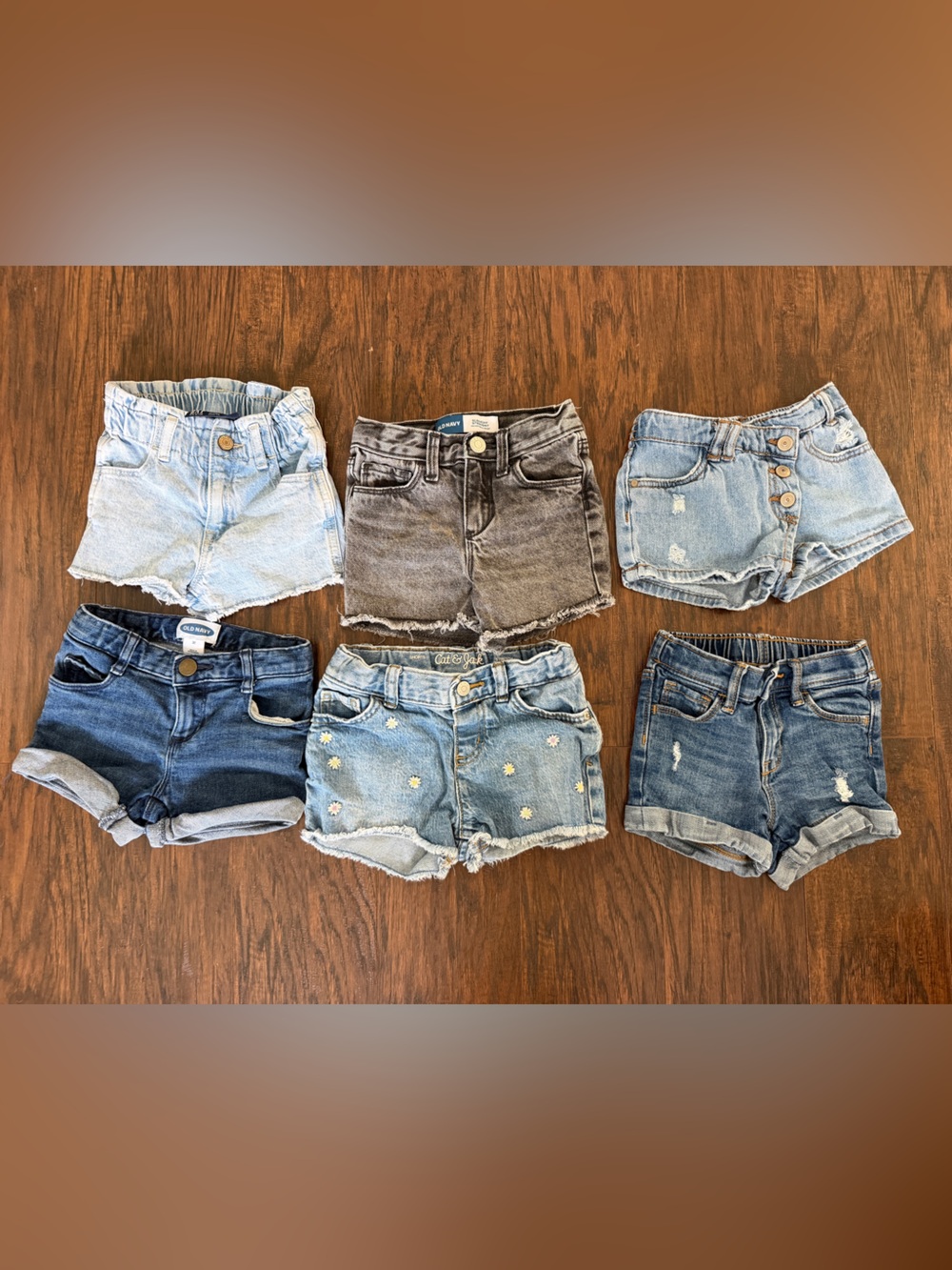 GAP, Old Navy, Cat & Jack Toddler 3T Denim Shorts Bundle: EUC